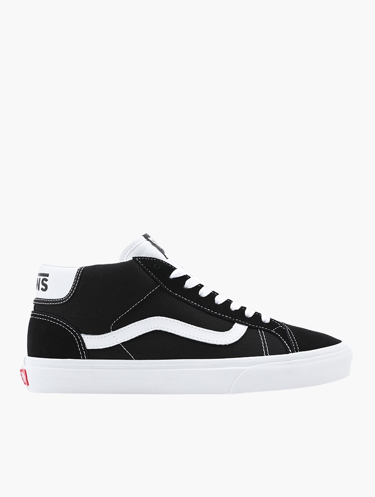 Vans mid online tops womens Black